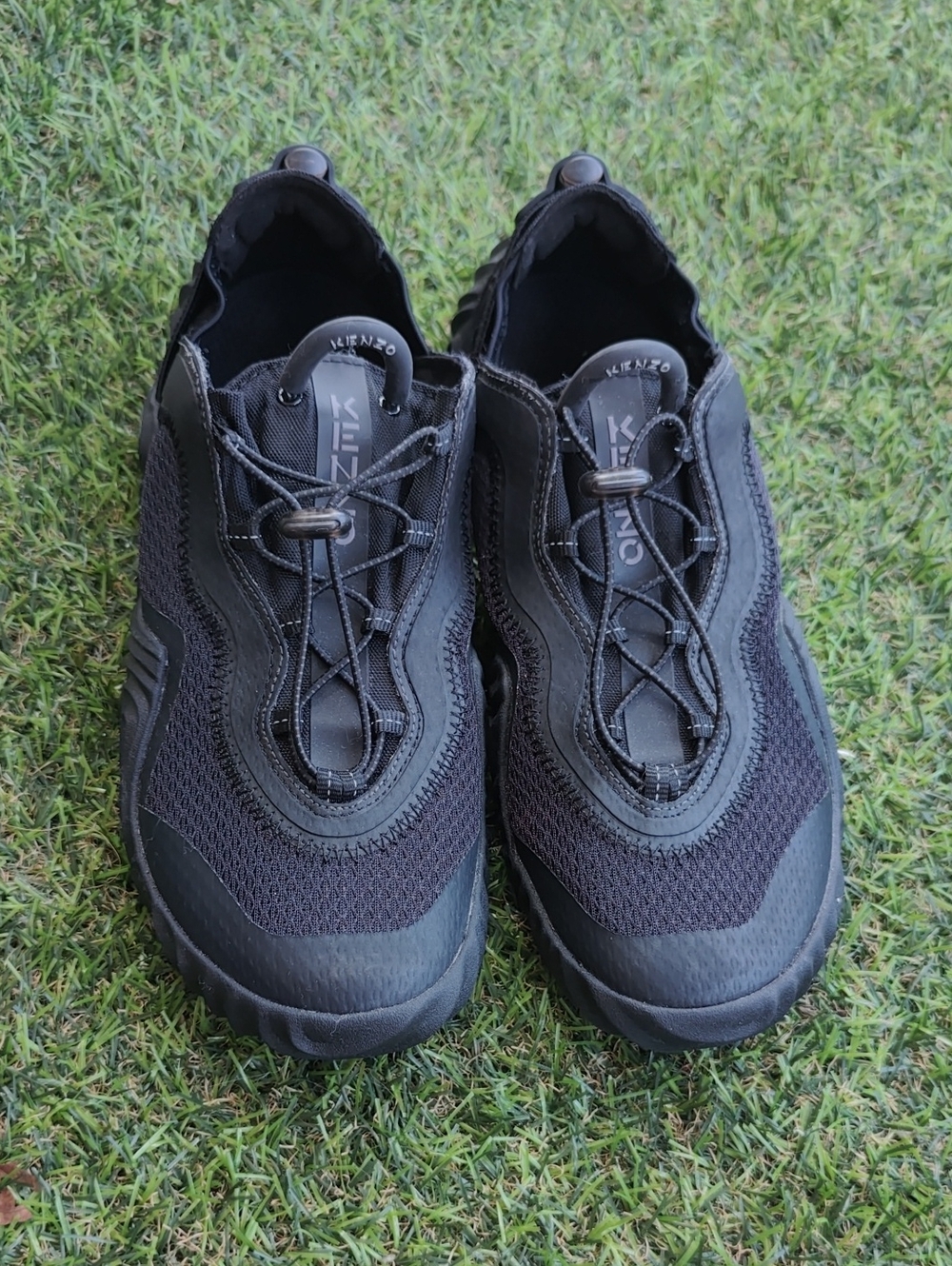 NEW* KENZO Sport Black Mesh sneakers